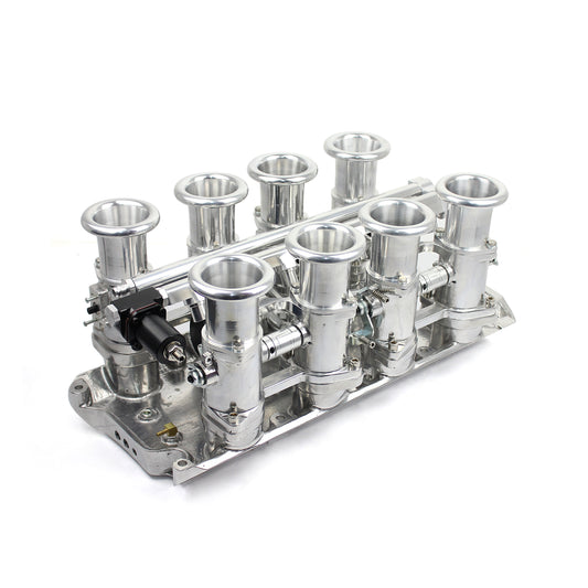 Small Block Ford 8-Stack Intake Manifold, Complete EFI Kit