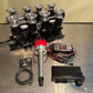 Small Block Chevy 8-Stack Intake Manifold, Complete EFI Kit