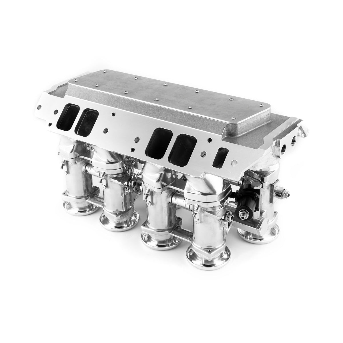Cross Stack Intake Big Block Chevrolet 8-Stack Intake Manifold EFI Kit – Shaky-B's Hot Rod ...